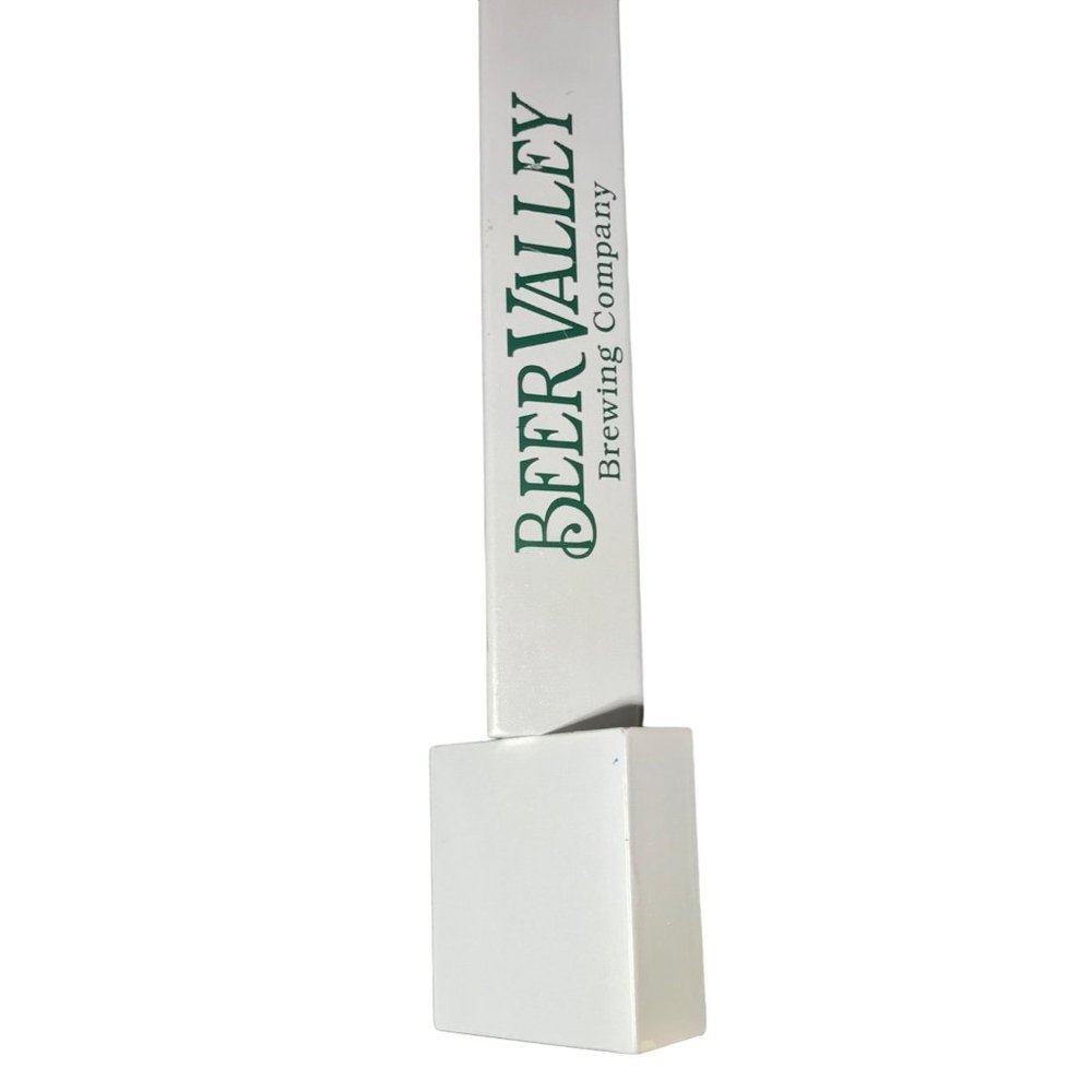 Micro Beer Valley Brewing Company Wood Tap Handle Three Sided  12 Inch Bar IPO L